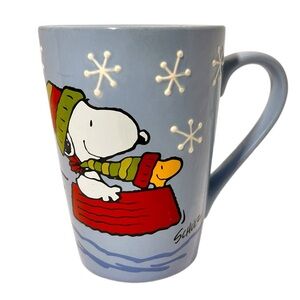 Snoopy and Woodstock mug